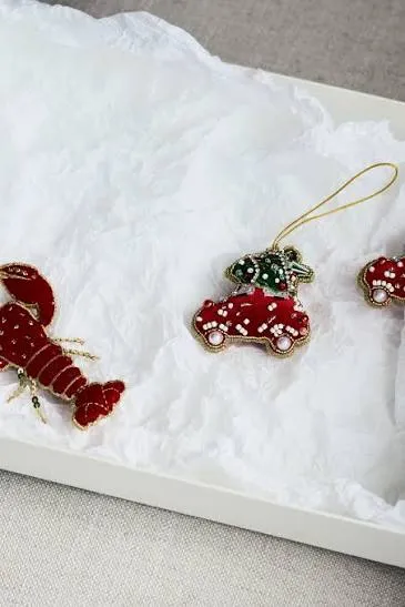 Red/car Embellished Christmas Tree Ornament at H&M Home | H&M US