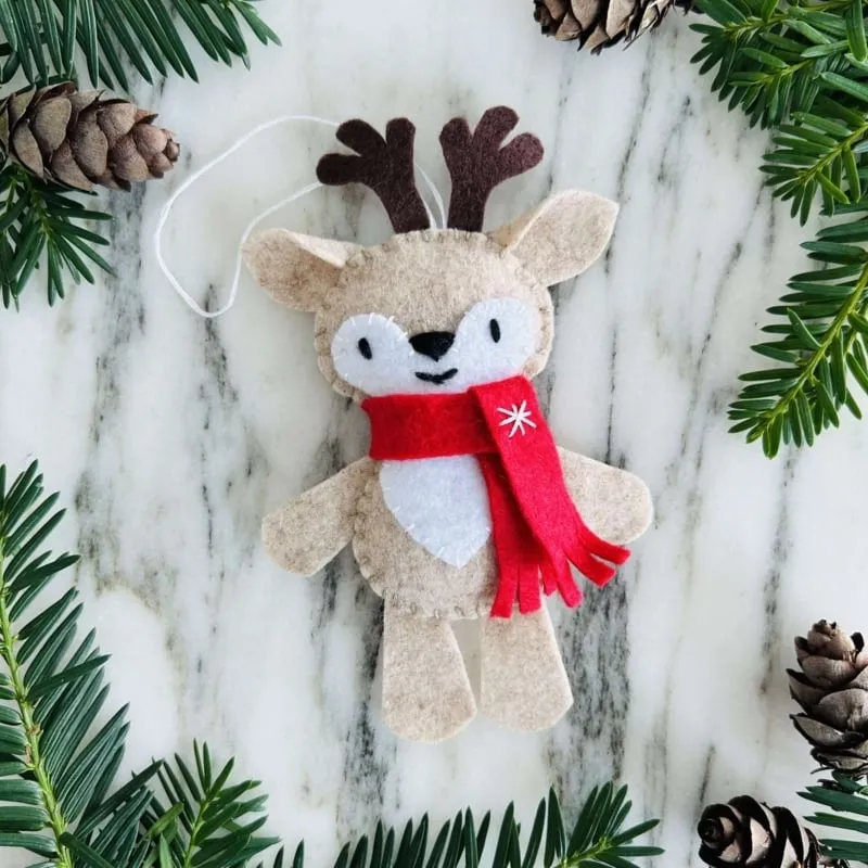 Reindeer Christmas Ornaments - Designer Picks | Foter