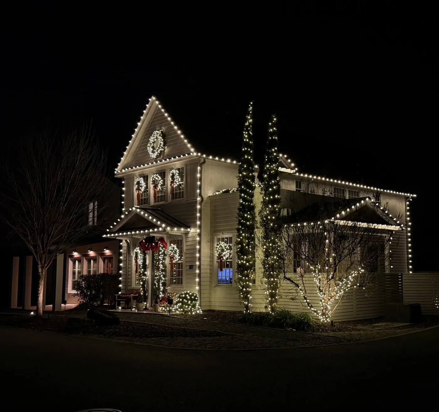 Residential Christmas Light Installation | Atlanta, GA