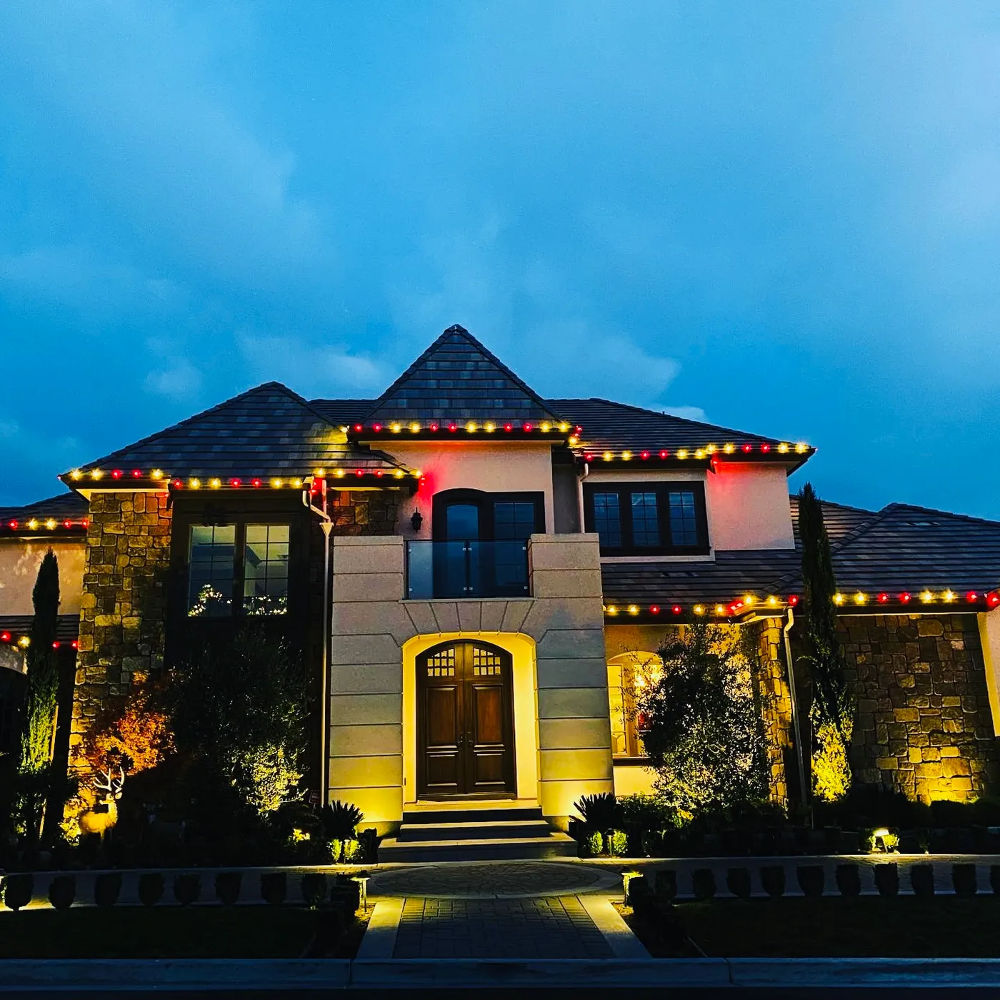 Residential Holiday Lighting | Granite Bay, California