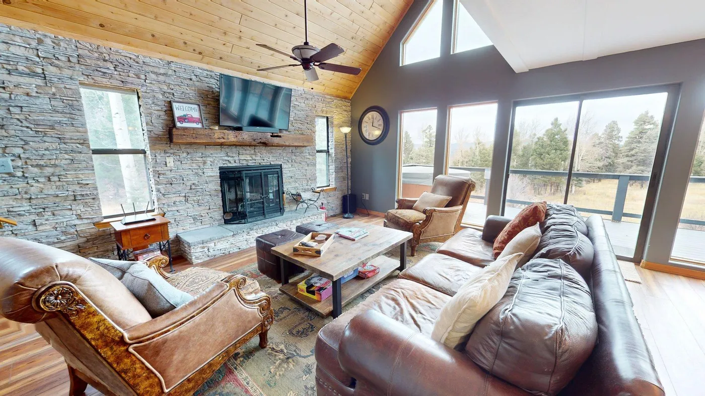 Resort Properties of Angel Fire: Elevation Hideaway Ski In/Ski Out Cabin in Angel Fire – Resort Properties of Angel Fire