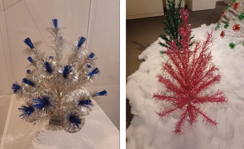 Retro fix–Explore a forest of vintage aluminum Christmas trees – borg