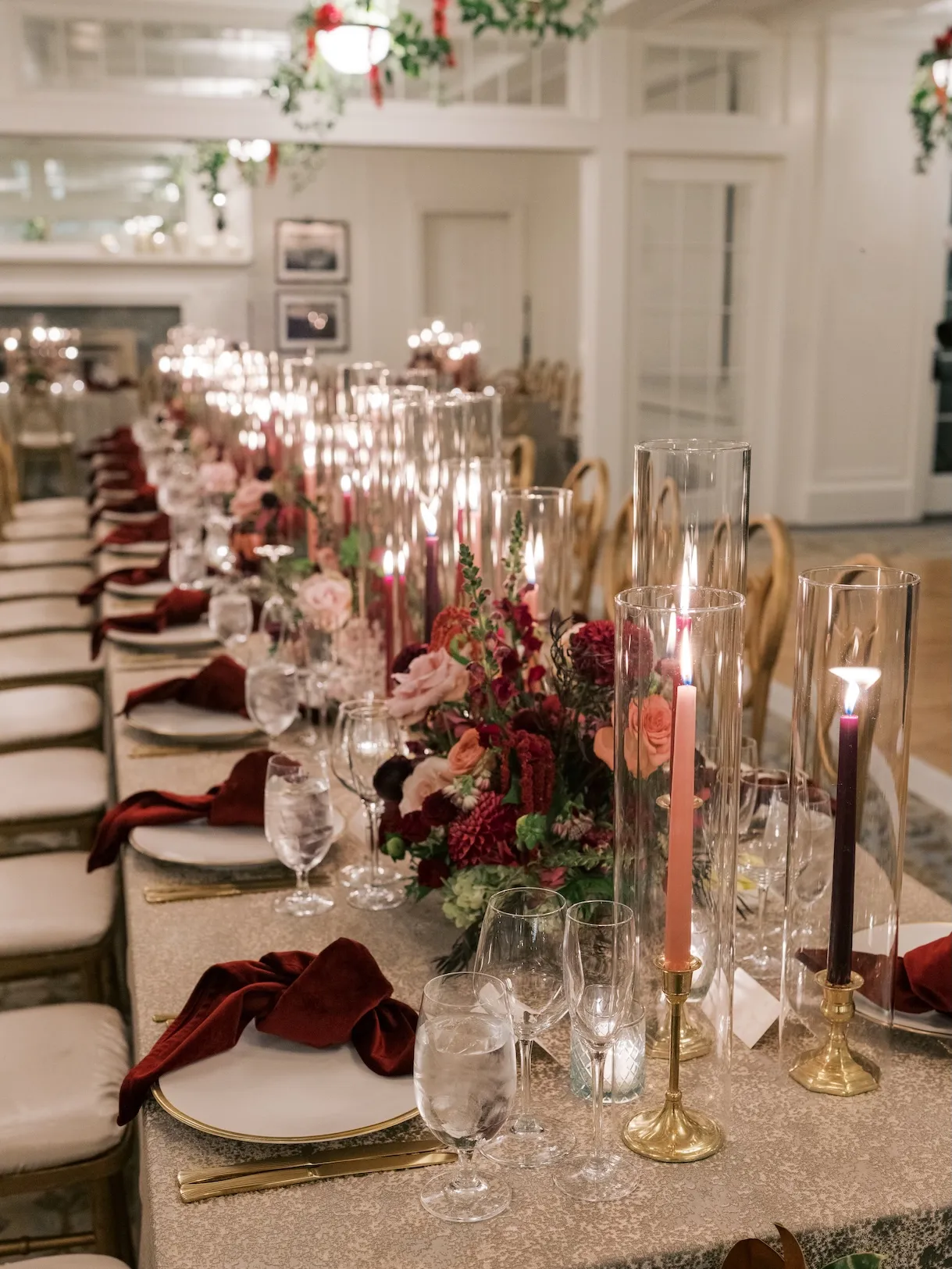 Romantic Winter Wedding at Gibson Island Club
