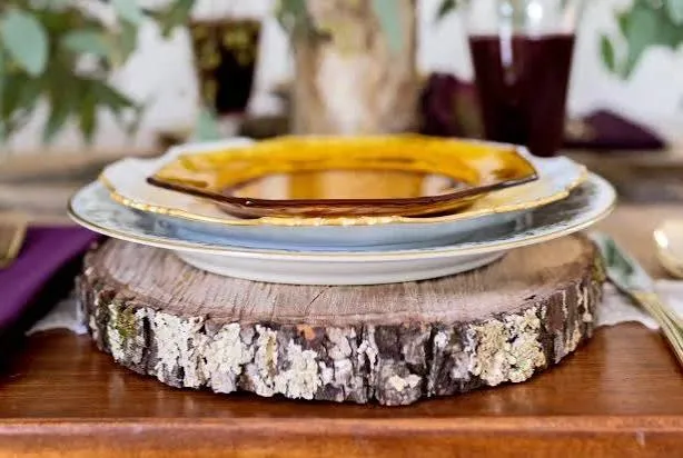 Rustic + Refined: Set a Stunning Fall or Winter Table Setting | HGTV