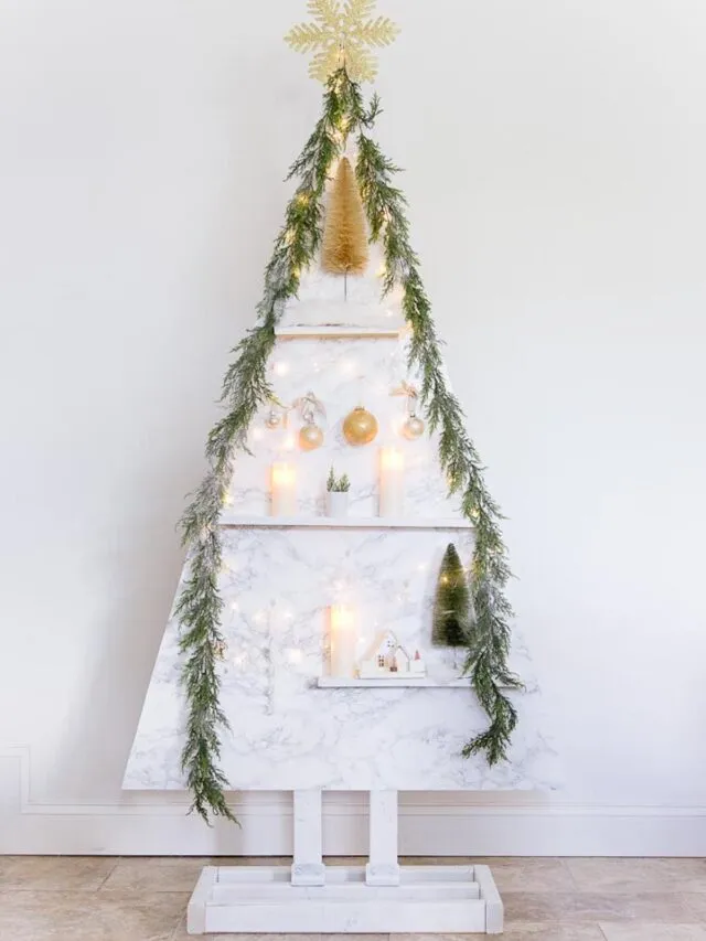 Scandinavian Style Christmas Tree – DIY - shabbyfufu.com