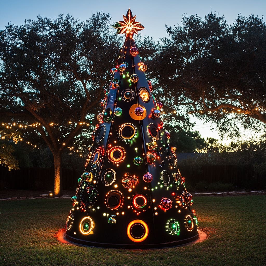 Show-Stopping Outdoor Christmas Tree Ideas for Your Backyard