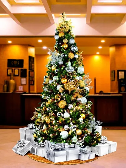Silver And Gold Christmas Ornaments - Designer Picks | Foter