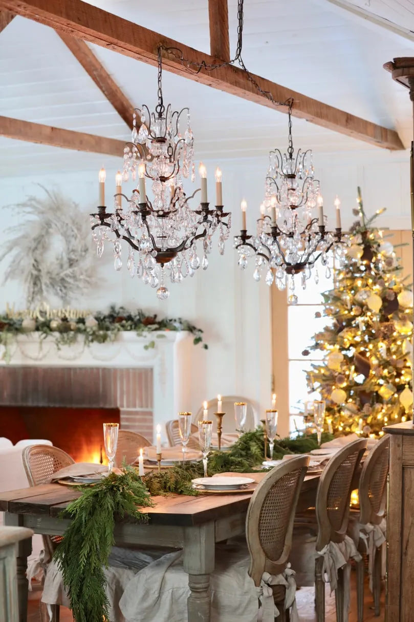 Simple ideas for decorating for winter - French Country Cottage