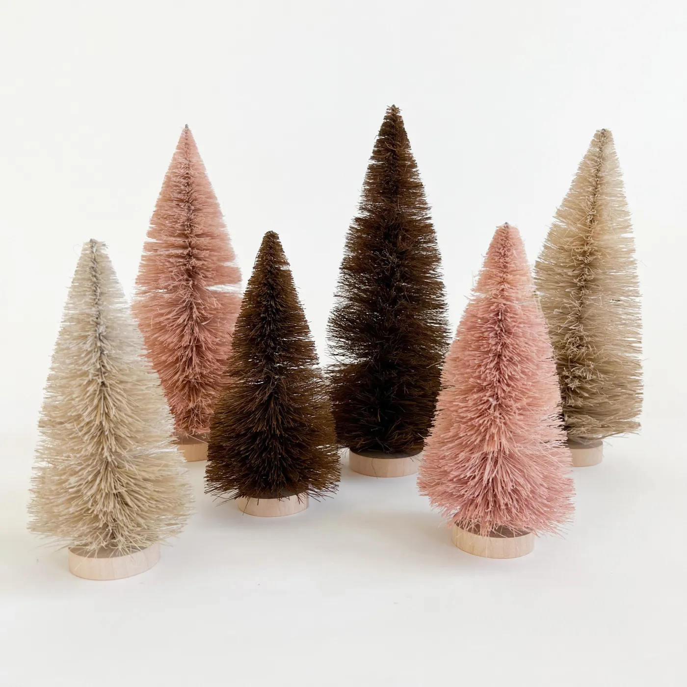 Sisal Bottle Brush Trees Medium