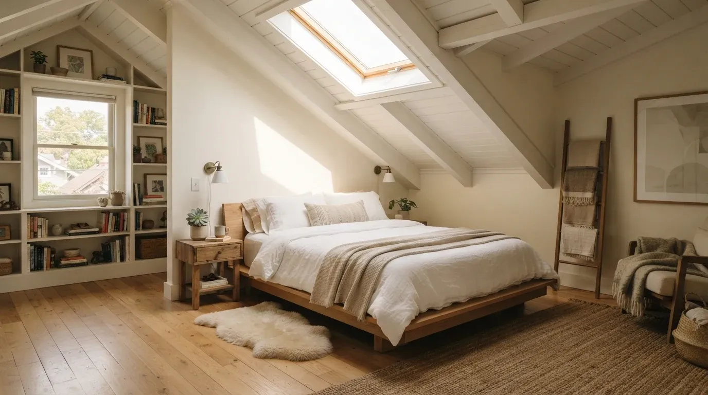 Slanted Ceiling Bedroom Bed Placement Ideas That Actually Work