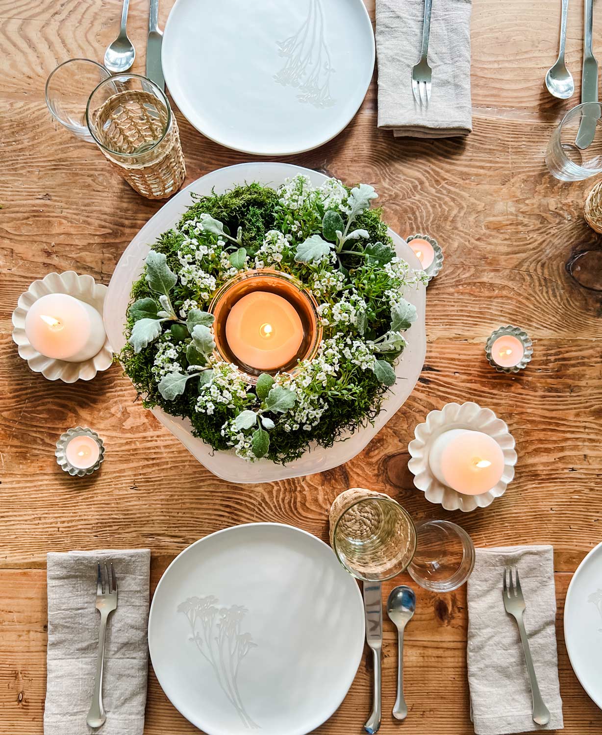 Spring Centerpiece Idea for the Table DIY | Most Lovely Things