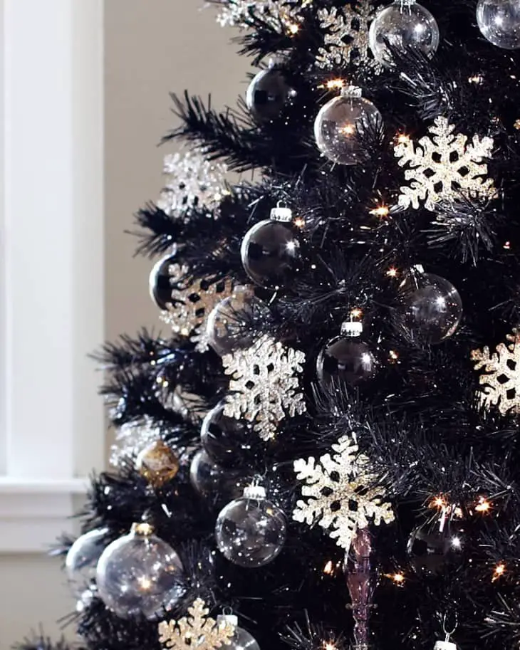 Stunning Black Christmas Tree Ideas
