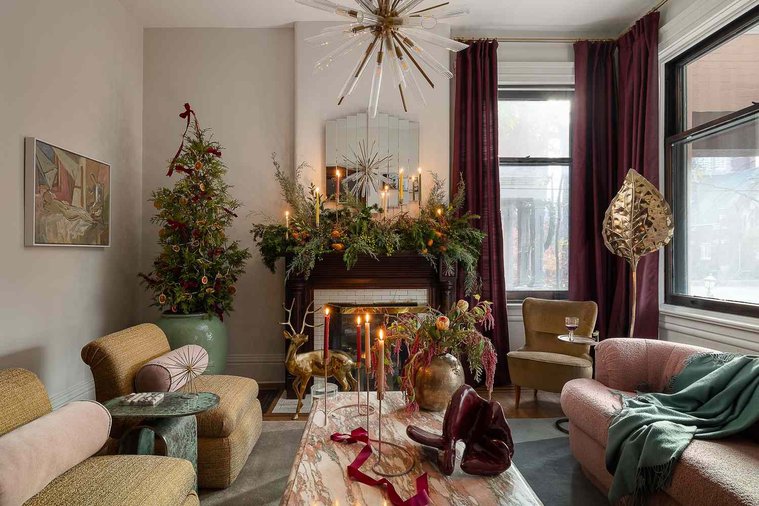 The Holiday Decor Color Palette You'll See Everywhere In 2024