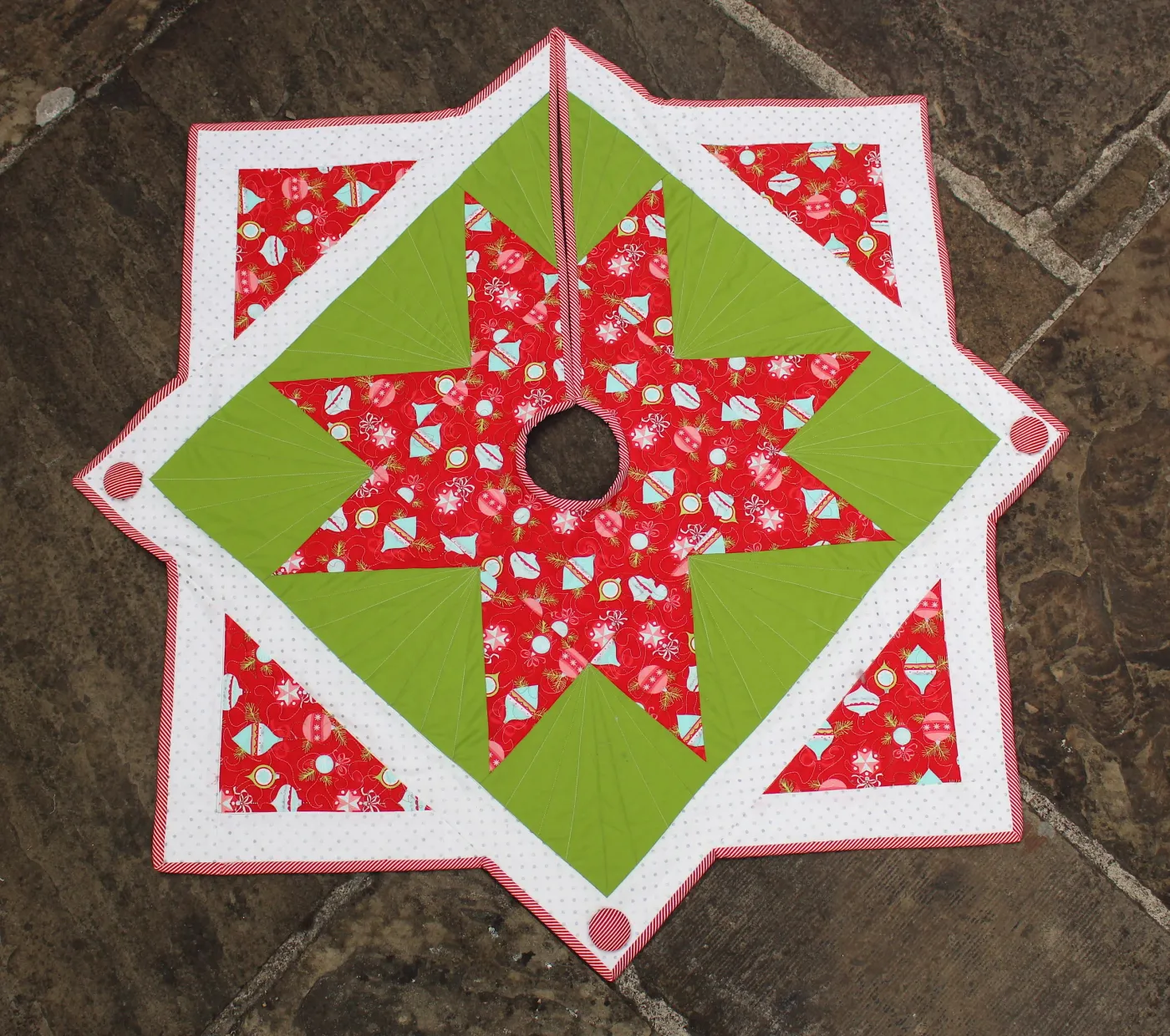 The Nutcracker Christmas Tree Skirt Pattern — Ruby Seppings