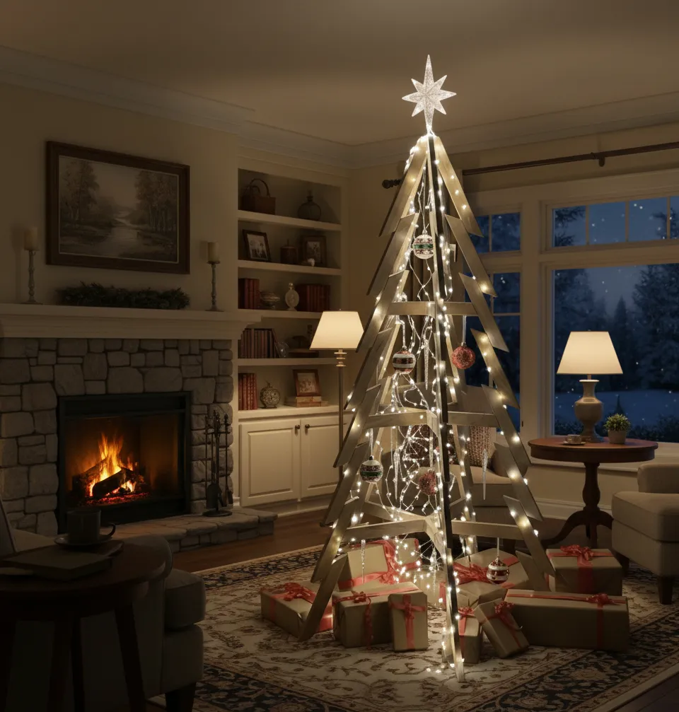 The Sustainable Wooden Christmas Tree | Handmade in UK