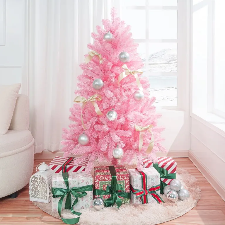Themes Character Christmas Tree Ideas 16 Pink Christmas Tree Ideas For A Barbiecore Celebration Jolly Festive