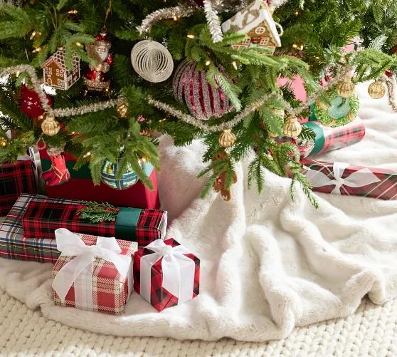 Tree Collar Antique Christmas Tree Skirt Vintage Christmas Tree Collar