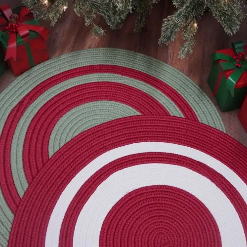 USA Made Braided Holiday Rugs | Colonial Mills