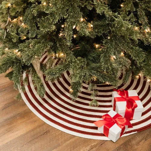 USA Made Braided Tree Skirts | Colonial Mills