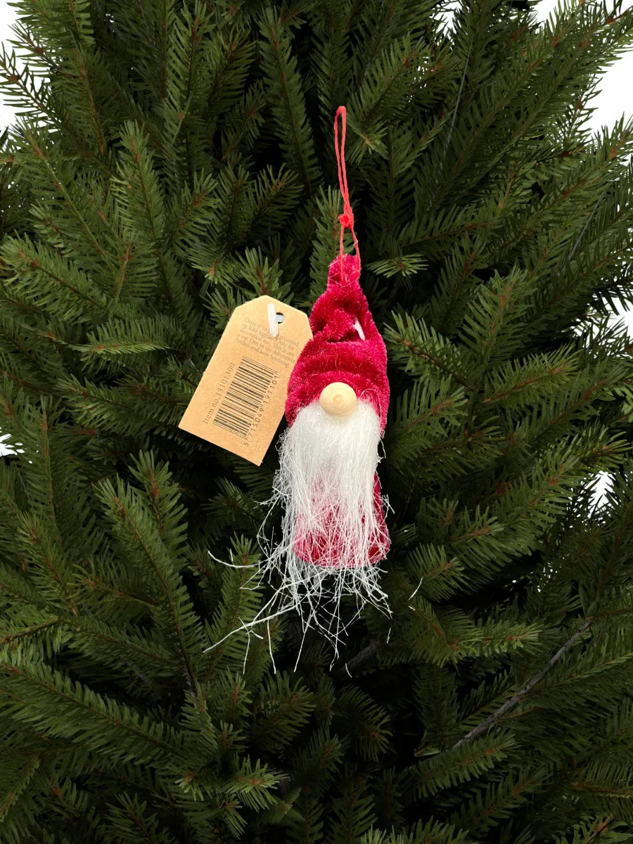 Velvet Tomte Ornament - Scandinavian Christmas Gift – Scandinavian Gift Shop