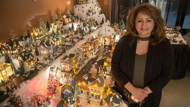 Village life: Canton woman's holiday hobby continues to grow