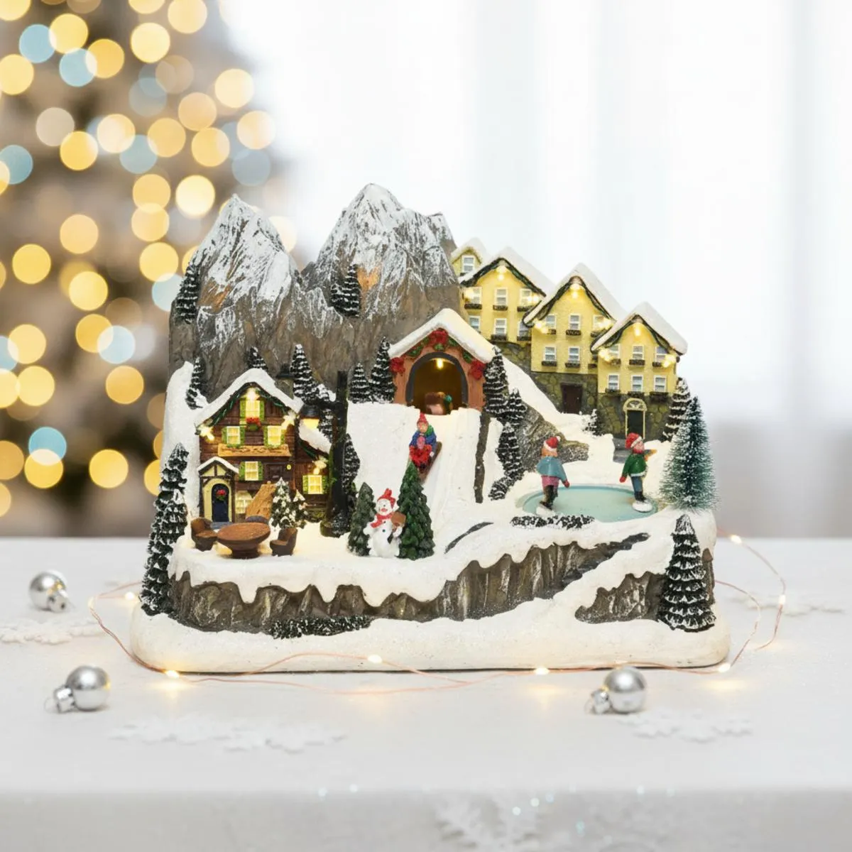 Villages de Noël Illuminés | Santa's Valley