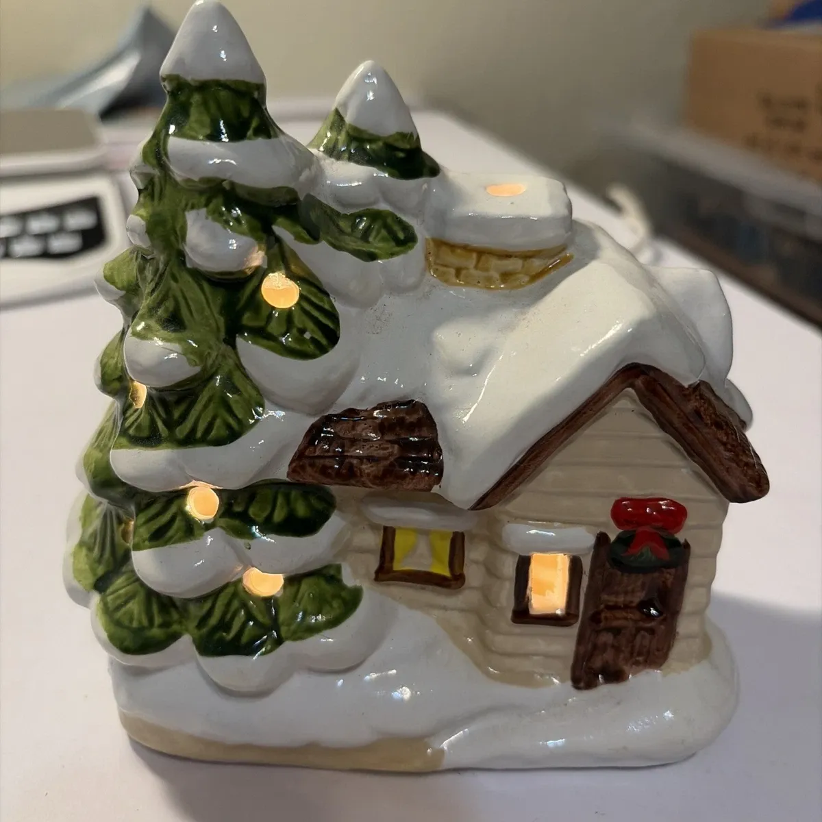 Vintage Ceramic Christmas Village Houses Buy Ceramic Christmas Village Online In India India
