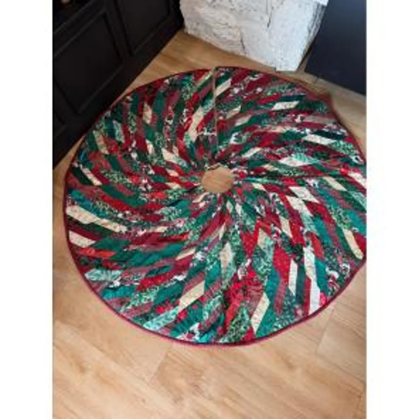 VTG Handmade Patchwork Quilted Christmas Tree | Mercari