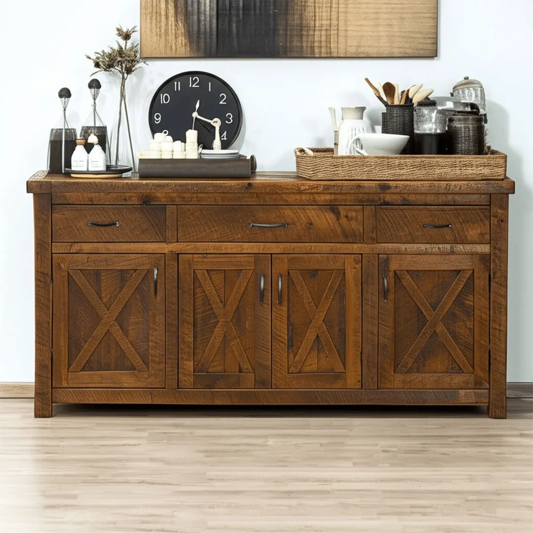 Western Winds Weathered Wood Buffet