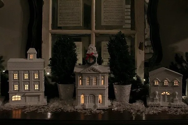 White Christmas Village | Refresh Restyle