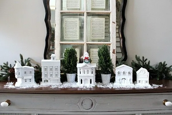 White Christmas Village | Refresh Restyle