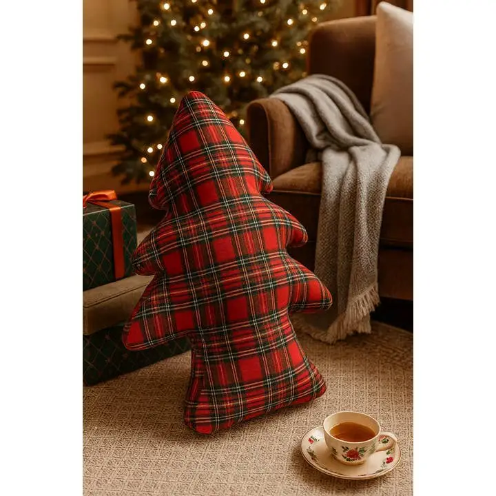Wholesale christmas tree shaped pillow for your store