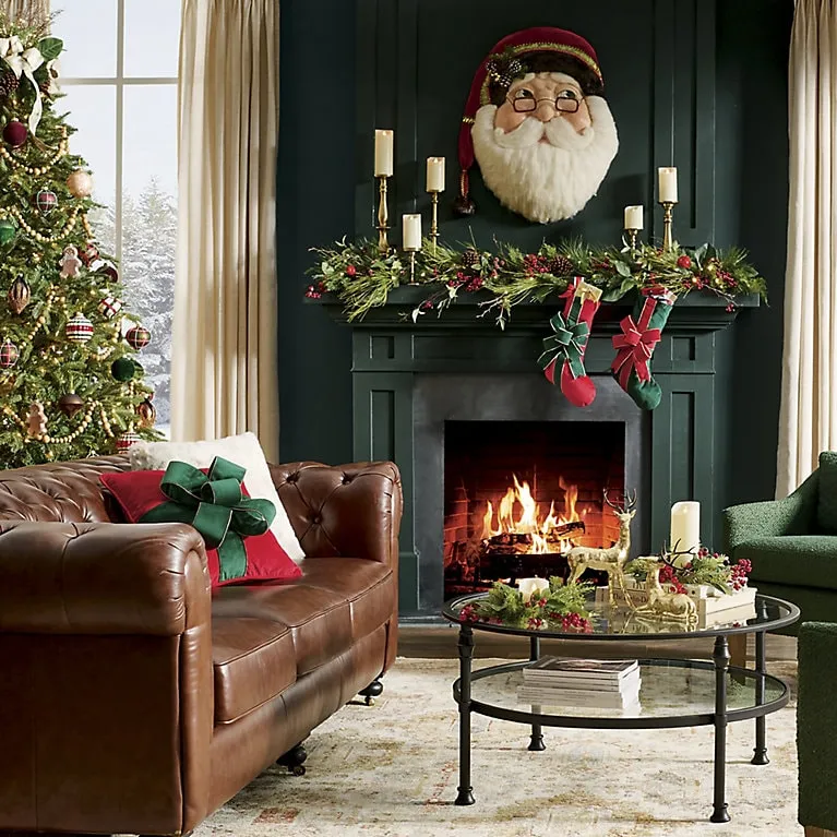 Winter Berry Cordless Garland | Grandin Road