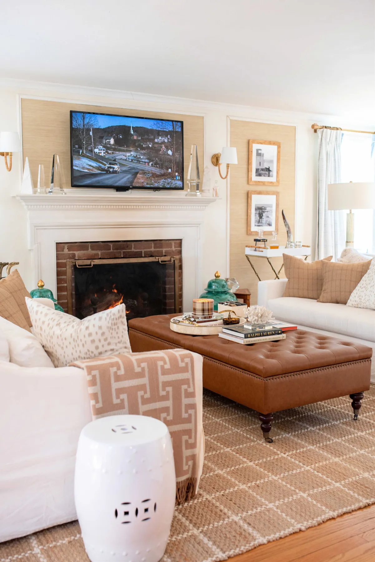 Winter in Our Living Room | Kristy & New England