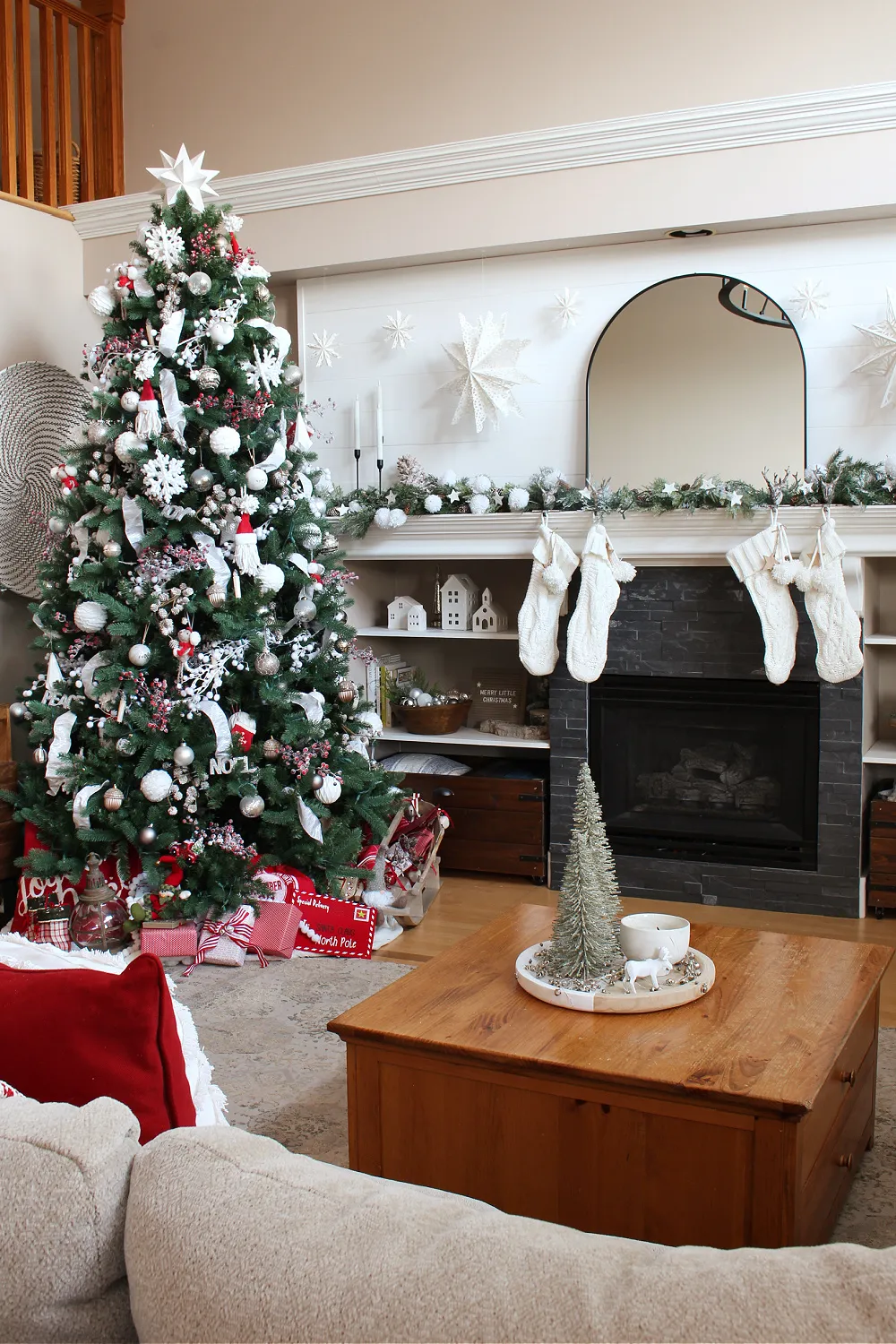 Winter Wonderland Valentine's Day Holiday Seasonal Décor Winter  Wonderland Christmas Mantel Ideas Clean And Scentsible
